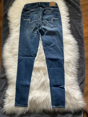 American Eagle Jegging Super Stretch Jeans-Blue Denim- thumbnail 3
