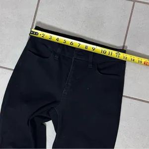 American Eagle Women Black Curvy High Rise Jegging Jeans Dream Stretch size 2 S. thumbnail 7