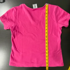 Port Authority Women’s Vintage Hot Pink Zeta Tau Alpha Babydoll V Neck Tee Size Small thumbnail 7