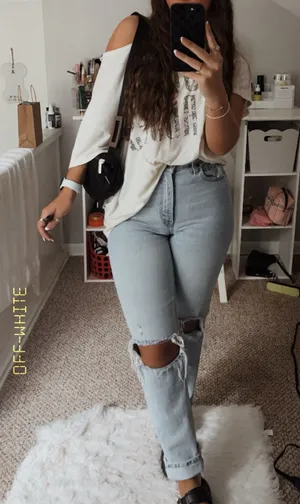 Abercrombie Jeans Ultra High-Rise Curve Love thumbnail 1