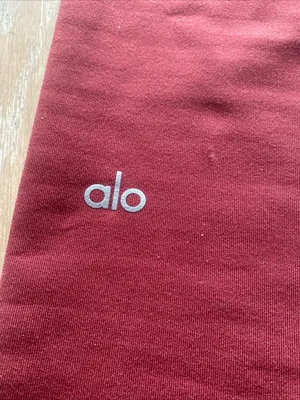 Alo Yoga Burgundy 7/8 Leggings XXS Activewear Loungewear Exercise Clothing thumbnail 3