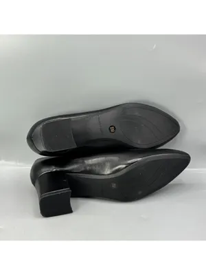 Easy Spirit Cosma Pumps Womens 8 Black Leather Almond Toe Slip On Career Formal thumbnail 6