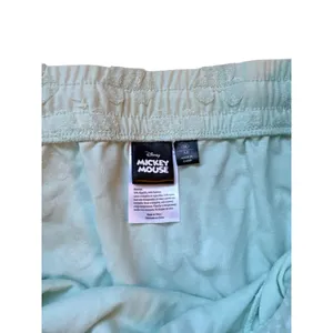Disney Mickey Mouse Mint Green Terry Cloth Mini Skirt Elastic Waist Pockets‎ M thumbnail 3