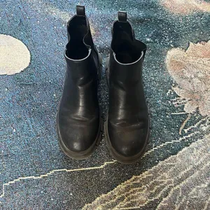 BP Nordstrom Black Lace‑Up Ankle Boots Sz 6 Women’s Leather Streetwear Staple thumbnail 2