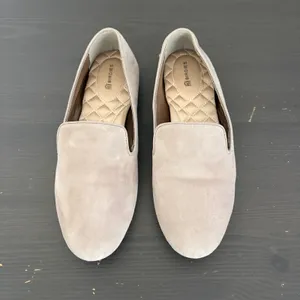 Birdies Loafers The Starling 8 Latte Suede Smoking Slipper Comfort Flats thumbnail 4