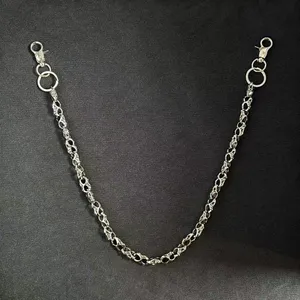 Skull Head Pants Chain for Men Women,Jeans Chain,Keys Chain,Biker Wallet Chain,Streetwear Punk Hip Hop Unisex Style thumbnail 2