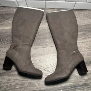 GIANI BERNINI‎ ADONNYS MEMORY FOAM KNEE-HIGH BOOTS 11M wide calf thumbnail 4