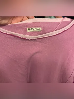 NWOT Free People We The Free You're A Star Tee - pink magenta - Small thumbnail 9