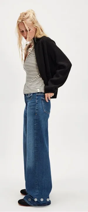 Citizen of humanity wide leg jeans nwt size 29 MRSP 298 thumbnail 1