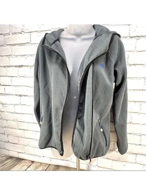 New Balance Women Fleece Jacket With Hood Size M thumbnail 8