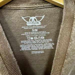 Aerosmith Toys in Attic Promo Tour Poster Rock Band Tee S/M thumbnail 4