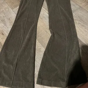 Aerie green‎ ribbed wide leg pants size XS thumbnail 3