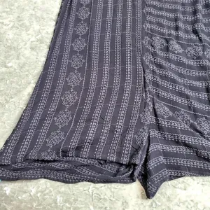 Roxy Black Sleeveless Embroidered Romper thumbnail 2