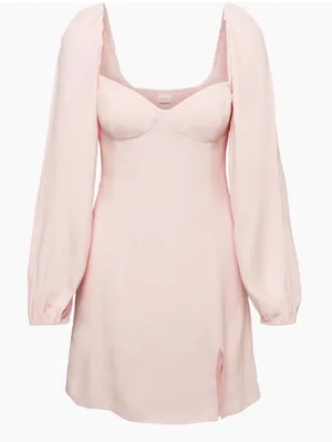 Aritzia Wilfred Novella Dress in Poetic Pink 4 thumbnail 6