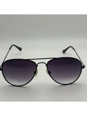 Diff Cruz Aviator Sunglasses Black Frame Purple Gradient Lenses thumbnail 4