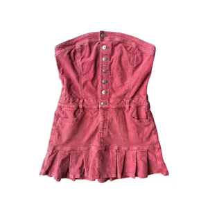 American Eagle AE Women's Strapless Cord Mini Dress size 10 thumbnail 2