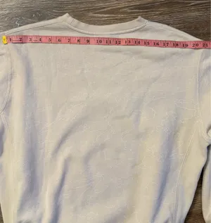 100 Thieves Topographic Contour Map Fleece Crewneck Sweatshirt Medium thumbnail 7