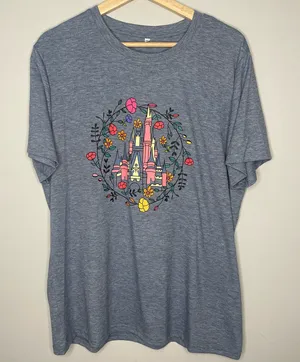 Magic Kingdom Disney Castle Short Sleeve Tee (X-Large) thumbnail 1