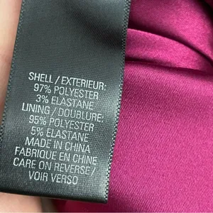 Tahari Dress Sheath Floral Botanical Leaves Lined Sleeveless Fuchsia Pink Purple thumbnail 12