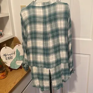🎪🎪🎪BOGOHO 🎪🎪🎪Cato Plaid Button Up Top thumbnail 7