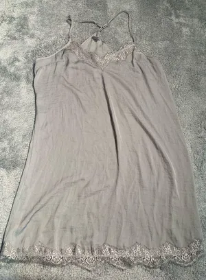Aerie gray nightgown slip dress small thumbnail 1