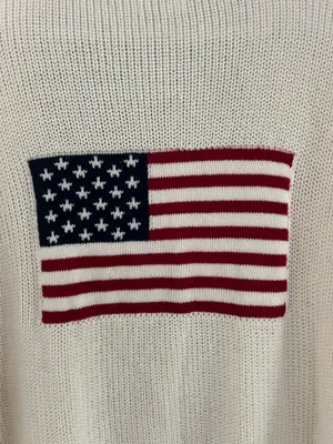 Hollister knit patriotic sweater thumbnail 10