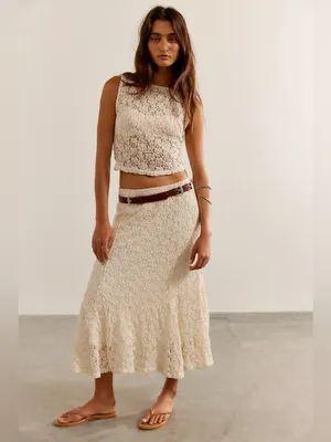 Free people Laney Midi Skirt thumbnail 2