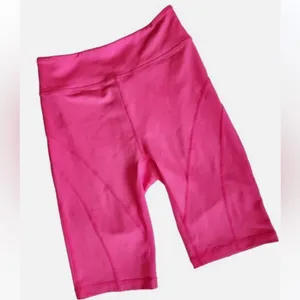 Free People Movement Biker Baby Shorts Size S Tropical Pink thumbnail 3