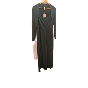 Halara jumpsuit size XL long sleeve green Wide Leg thumbnail 3