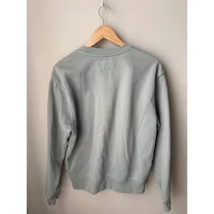 Old Navy Heavyweight Fleece Crewneck Sweatshirt Gray Small thumbnail 3