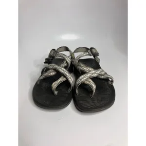 Chacos Z/Cloud 2 Sandals Women 9 Gray Excellent Strappy Athletic Toe Loop Sandals thumbnail 2