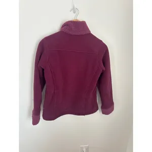 Patagonia Synchilla Fleece Jacket Womens XS Berry Purple Full Zip Sherpa Trim thumbnail 4