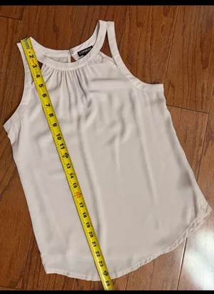 Express lite Pink tank top blouse- size XSmall thumbnail 7