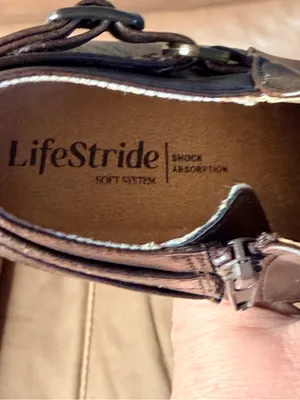 Life Stride Brown Booties thumbnail 6
