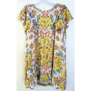 Free People Yara Patterned Mini Dress XS NWOT thumbnail 12