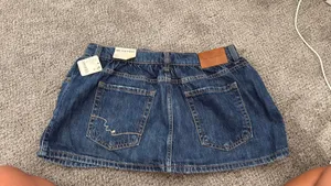 Free People Skirt Denim thumbnail 2