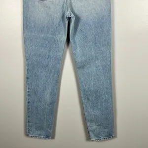 Madewell Classic‎ Straight Jeans Size 25 Blue Distressed High Rise Rigid Denim thumbnail 12