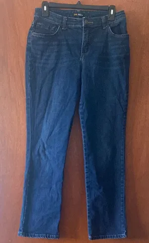 Lee Blue Straight Leg Jeans Classic Denim thumbnail 1