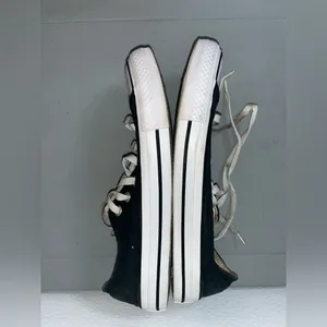Converse Chuck Taylor All Star Double Tongue Black Iris Low Top Shoes Sz 9 Women thumbnail 8