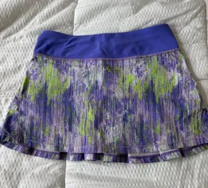 Lululemon Skirt Ivivva Ruffled Purple Size XXS thumbnail 1