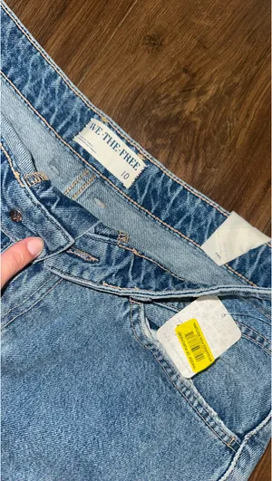 Free People Jean Skirt thumbnail 3