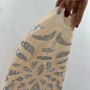 Truth NYC Sheer Lightweight Pink Chiffon SIlver Emellished Sequins‎ Strappy Tank thumbnail 5