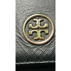 Tory Burch Robinson Black Saffiano‎ Leather Chain Flap Crossbody Shoulder Bag thumbnail 11