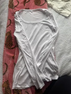 Anrabess Long Sleeve Top White Size M thumbnail 1