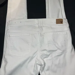 American Eagle Outfitters White Jegging Super Stretch Skinny Pant Women’s US 6 thumbnail 4