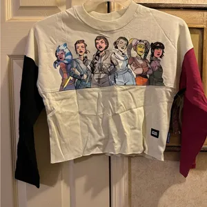 Disney Long Sleeve Crop Shirt thumbnail 1
