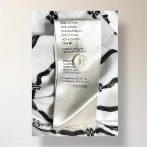 Maeve Anthropologie White‎ Black Clip Dot Cotton Button Down Roll Tab Shirt Boho thumbnail 10