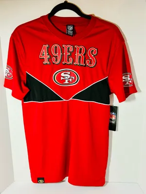 NFL Team Apparel San Francisco 49ers Jersey Size Small NWT P-p 18” S-h 28” thumbnail 1