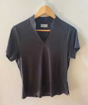 Callaway Women's Black Golf Shirt Size Large, Short Sleeve NWOT thumbnail 1