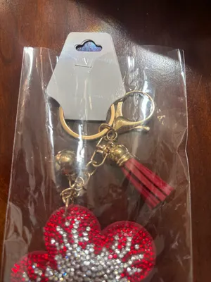 Red Flower Keychain thumbnail 3